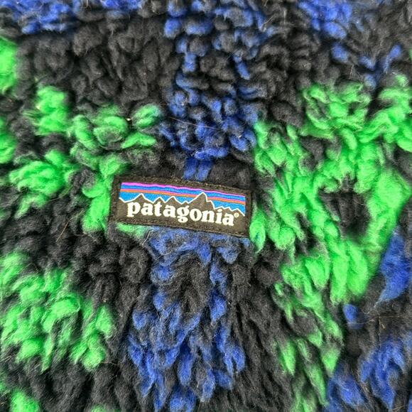 Patagonia Retro X blue and green Cardigan - Picture 3 of 6